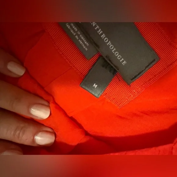 Anthropologie Tiered Puff-Sleeve
Maxi Dress size medium - Picture 4 of 6